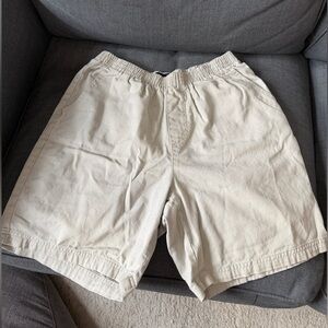 Basic Editions Unisex Light Tan Shorts